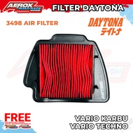 Filter Udara VARIO TECHNO daytona VARIO 110 karbu Daytona 3498 AIR FILTER