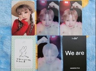 [出！] 薇娟solo1 MY 專輯小卡 ＆ Weverse 特典 2.0 小娟 小卡 |We are i-dle 迷你8|MIYEON SOLO1 MY| MIYEON MINNIE SOYEON 
