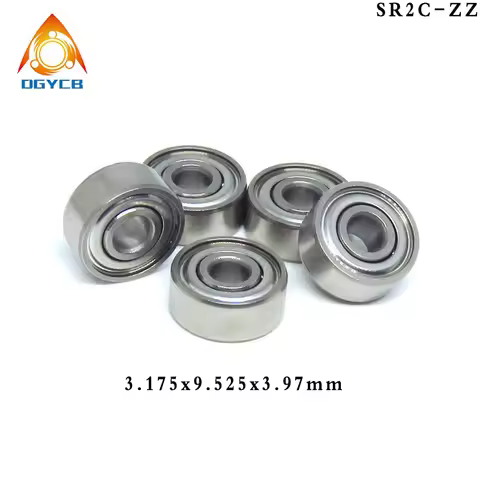 10pcs SR2C ZZ ABEC7 Hybrid Ceramic Bearing 3.175x9.525x3.97 R2 SR2 Z RC Car Bearing 1/8 x 3/8 x 5/32