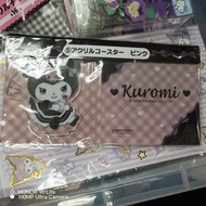 三麗鷗 Sanrio Kuromi 酷洛米 可羅米 一番賞 5號賞 壓克力杯墊[平行進口]
