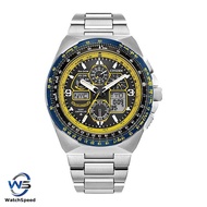 Citizen Eco Drive JY8125 JY8125-54L JY8125-54L Chronograph Stainless Steel Strap Men Watch