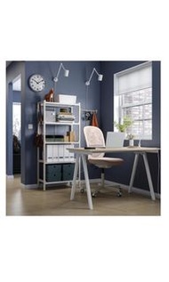 IKEA TROTTEN書桌/工作桌，米色，使用2年約8成新自取