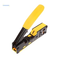 [AuspiciousS] All In One Rj45 Pliers Networking Crimper Cat5 Cat6 Cat7 Cat8 Crimping Network Tools Multi-function Network Cable Pliers