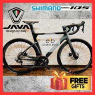 JAVA FUOCO DISC ITALY UCI APPROVED AERO FRAME 11SP R7000 ROAD BIKE BICYCLE