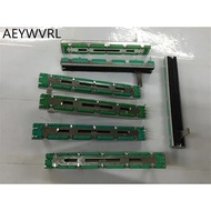 5pcs For Behringer Soundcraft A10K A20K A50K Original duplex potentiometer mixer fader 75MM A10KX2 A
