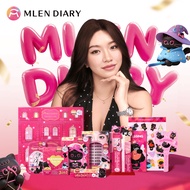 MLEN DIARY x Lucky Cat New Year gifts Fortune Gift Box Limited Edition 10-in-1 Makeup Set Full Eyela