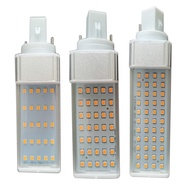 5/9/7W E27/G24/G23 2700/6500K 2835 Horizontal Plug Lamp LED Corn Bulb Spot Light