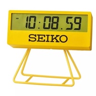 Seiko QHL083YN QHL083Y Sports Timer Digital Yellow Clock