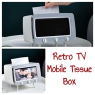 Retro TV Mobile Tissue Box