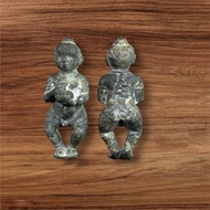 กุมารทอง หลวงพ่อกวย ทันยุค หลวงพ่อกวยปลุกเสก ปี2521 เนื้อตะกั่ว