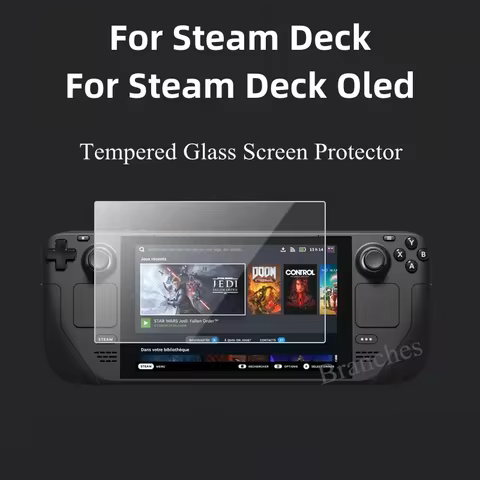 1-3 Pcs Tempered Glass For Steam Deck OLED Anti-scratch Screen Protector HD Protective Film For Stea