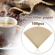 Drakeni กระดาษกรองกาแฟ กระดาษ กรองกาแฟ กระดาษดริป ทรงกรวย จำนวน แผ่น สำหรับถ้วยกรอง Drip Paper Filter THS
