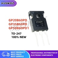 5PCS/ IRGP20B60PD IRGP50B60PD1PBF IRGP50B60PD IRGP35B60PD GP20B60PD GP50B60PD1 GP35B60PD TO-247 mos 