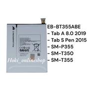 Baterai Tab A 8.0 2019   Tab S Pen 2015   SM-P355   SM-T350  SM-T355  EB-BT355ABE  EBBT355ABE Batrai