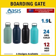 Oasis Stainless Steel Insulated Titan Water Bottle 1.9L