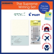 MIDORI MD Notebook A6 with Pilot Kire-na marker set, Japanes stationery set, note A6, highlighter