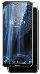 Nokia5.1 plus 鋼化玻璃 Nokia6.1 plus 鋼化玻璃 非滿版 9H 附乾濕棉片+除塵貼