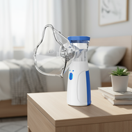 Adult and Kids Portable Nebulizer, Ultrasonic Asthma Inhaler for Home, Nebulizer Device, No Battery
