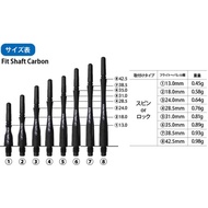 Fit Shaft Carbon Matte Black Darts Shaft • SGDARTS