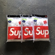 HANES WHITE TSHIRT SUPREME