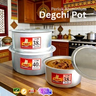 KUCING Aluminum Degchi Pot/Curry Pot / Curry Cooking Pot/Periuk Aluminium Jenama KUCING dengan Penut