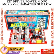 Driver Power MCRD V4 Power Amplifier Mono Low Sub