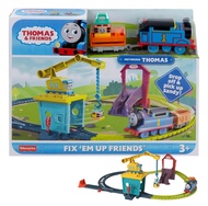 Thomas & Friends Motorized Fix ‘Em Up Friends ชุดรถไฟโธมัสพร้อมราง 18 ชิ้น ของแท้ ลิขสิทธิ์แท้ HDY58