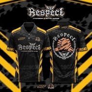 JTT x BOTTOL GARAGE RESPECT LIMITED EDITION JERSEY RETRO COLLAR 2025 Street Wear Baju Raya Jersey Vi