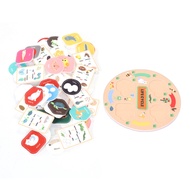 Spr- Life Cycle Kit Food Web Science Educational Toy For Kids Animal Life Cycle Preschool Science Ki