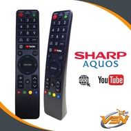 SHARP AQUOS SMART TV ANDROID YOUTUBE NETFLIX REMOTE CONTROL GB326WJSA GB238WJSA GB289WJSA GB105WJSA 