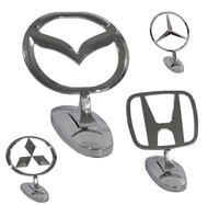 Logo 3D trang trí nắp Capo xe hơi Logo kim loại trang trí nắp capo nắp cốp đủ thương hiệu Lexus Merc