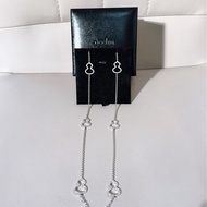 Qeelin 麒麟 18K 白金滿鑽葫蘆毛衣鏈