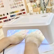 เครื่องอบ​เล็บเจล SNRQI T8 72 วัตต์​ อุปกรณ์ทำเล็บ อบเล็บ LED+UV nail lamp เครื่องอบเล็บ2มือสึขาว เค