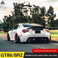 Toyota GT86 Rear Wing Carbon Fiber Subaru BRZ Rear Wing Modified LEG Type Carbon Fiber Rear Wing 86 