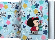 Grafoplás Mafalda Lively Collection 80 Sheets Squared 4x4 90g Folio Size Spiral Bound Notebook - Maf