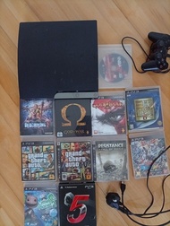 ps3 Sony PlayStation 3 PS3 主機連手掣及多款遊戲碟