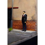 Figure 1 Men's Office64 Type 1 Diorama Diecast Miniature Hot Wheel Office Worker