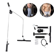 ฟิตเนสชุดออกกำลังกายหน้าแรกเครื่องออกกำลังกายสิ่งที่แนบมารอกสายเครื่องสำหรับ Biceps Triceps