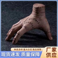 Halloween Carnival Adams Hand Ghost Hand Wednesday Palm Vinyl Hand Broken Hand Tricky Prank Props