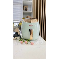 Phome 8.2l Oil-Free Fryer is designed with 2 high-quality pots, 360-degree cooking food, fits 3kg ch