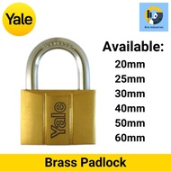 Yale Brass Padlock Heavy Duty 20mm 25mm 30mm 40mm 50mm or 60mm &lt; Brix Industries Manila &gt;