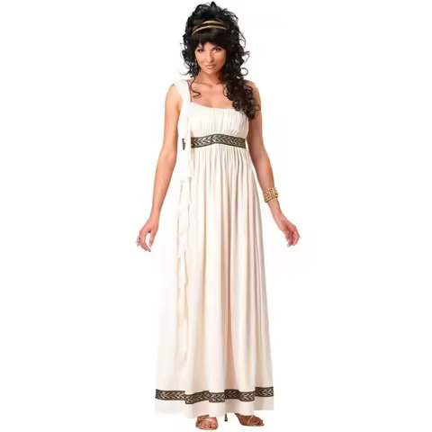 Ancient Rome Greek Mythology Olympus Zeus Hera Fancy Dress Toga God Goddess Couples Cosplay Hallowee