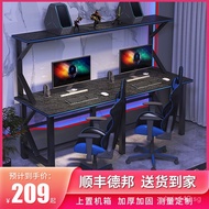 Home Small Apartment Bookshelf Computer Desk Multi-layer Gaming Net E-sports Cafe Bar Hotel Other5V 