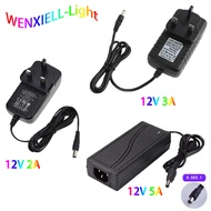 AC 100-240V UK Plug For DC 12V 2A/12V 3A /12V 5A Power Supply Adapter Charger For LED Strips LED Adapter