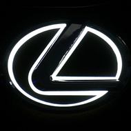 <EX SHOP> LED Car Logo For LEXUS，Modified Logo Emblems Badge Decoration Lamp For Lexus NX/ES/RX/GS/H