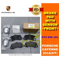 ( 100% ORIGINAL ) PORSCHE CAYENNE ( 9Y ) 2018 DISC BRAKE PAD FRONT ( 9Y0 698 151 )