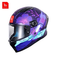 [UNCORN] Latest MT Helmet Stinger 2 Generation ECE+DOT+CCC Certificate Track Version Purple Petals