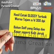 Cetak Id Card Idcard Emoney Flazz Custom Free Desain Sesuai Gambar
