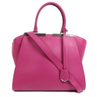 FENDI 牛皮皮革3 Jours銀扣手挽肩背兩用袋