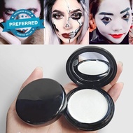 Halloween White Makeup Foundation Cream Concealer Cosplay Cream Make-up White Zombie Face I6e5